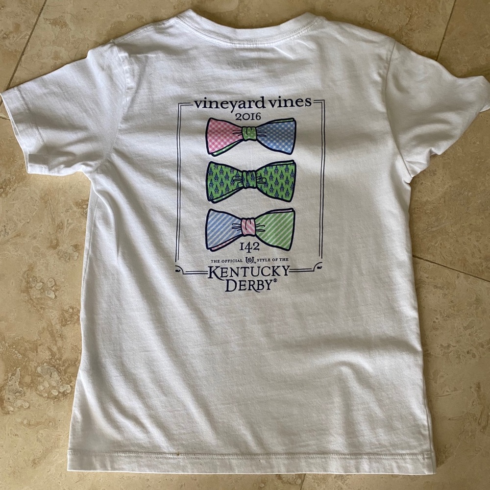 White boys vineyard vines derby boys  T-shirt
